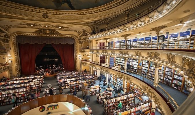 Visitar a Famosa Livraria El Ateneo