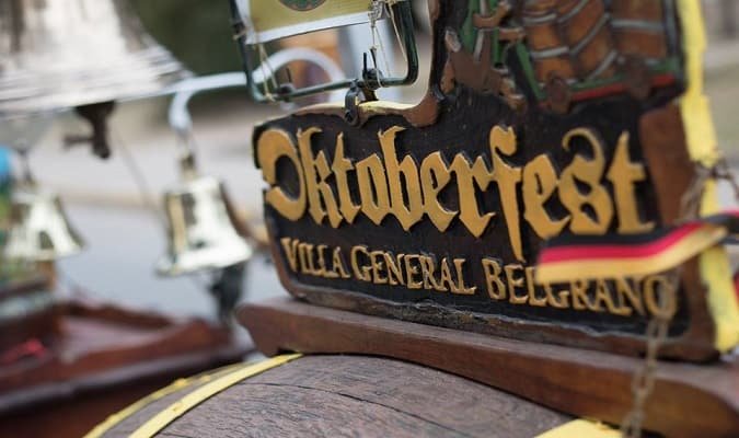 Participar da Oktoberfest na Villa General Belgrano em Córdoba